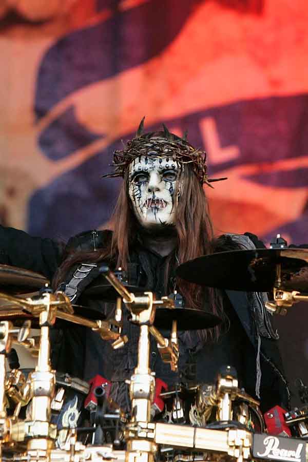 Joey Jordison, el baterista fundador de Slipknot