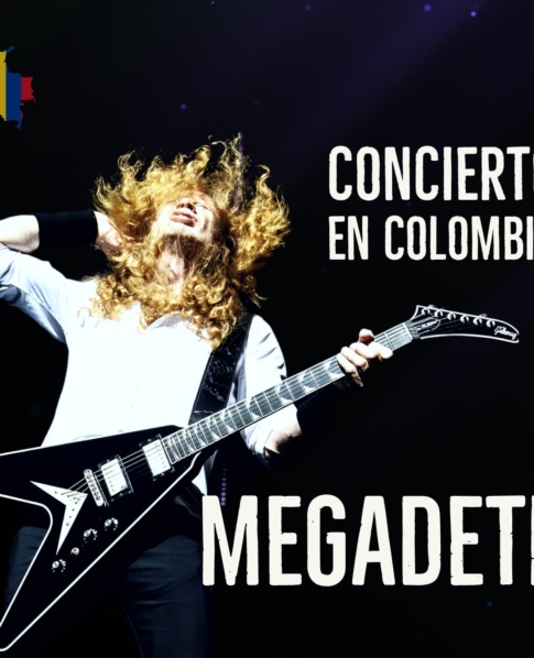 Nota de Concierto de Megadeth en Bogotá Colombia Rockear.Co