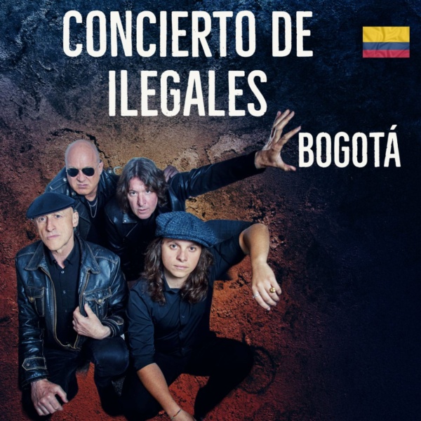 Concierto Ilegales Bogotá Rockear.Co