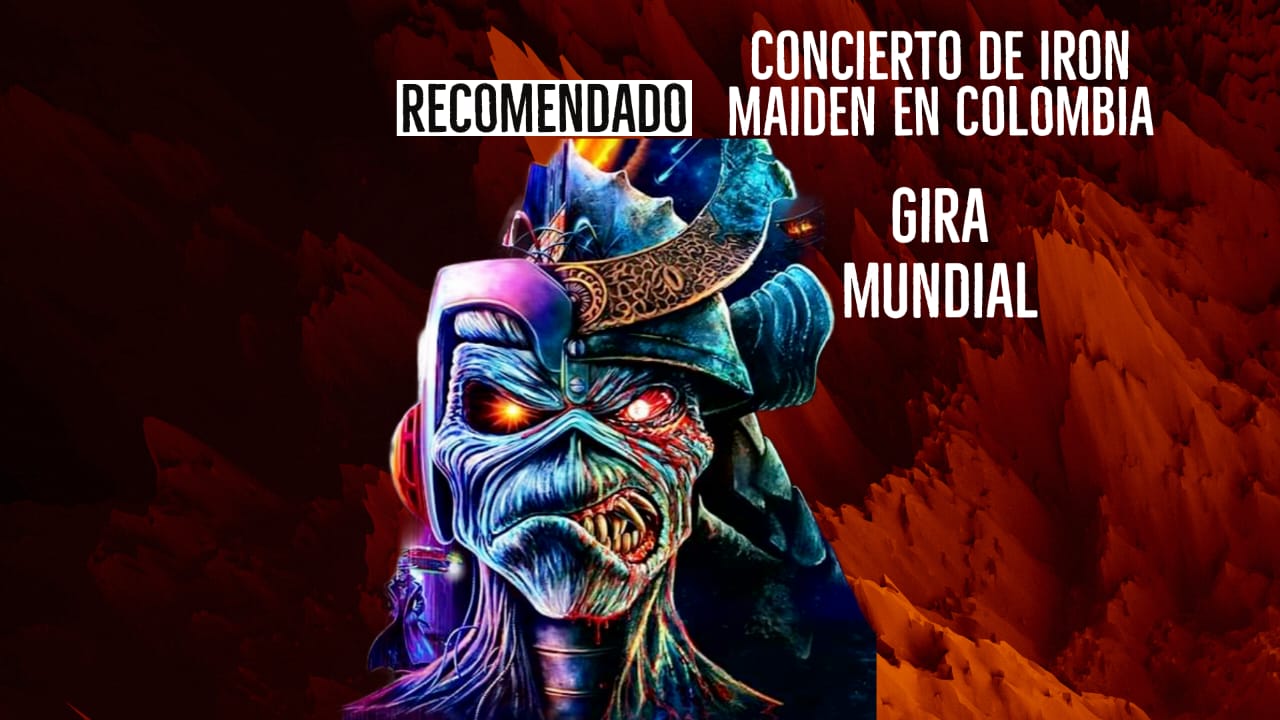 Iron Maiden Concierto Colombia Rockear.co