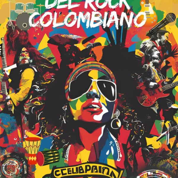 Celebración del Rock Colombiano Afiche