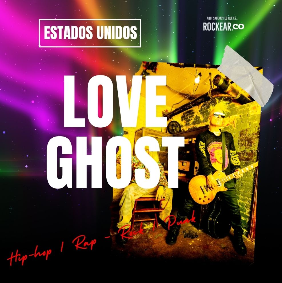 Banda Love Ghost x Skold Nota Rockear.Co