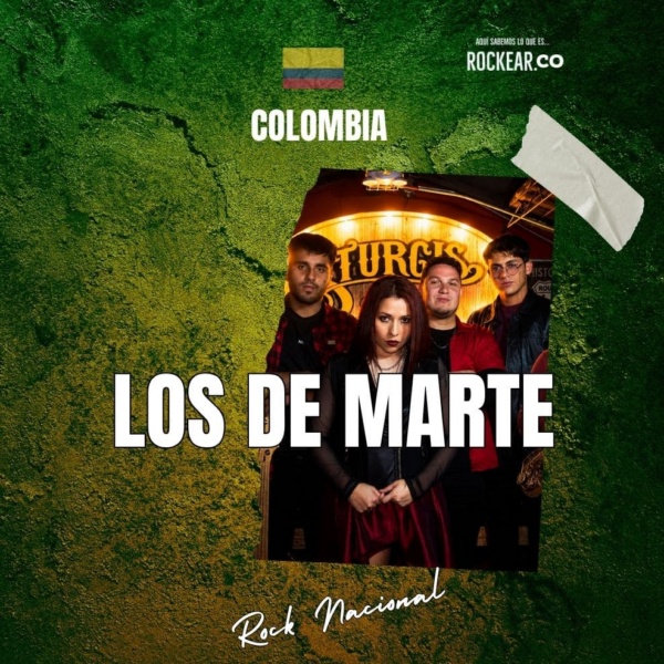 Notas Nacionales Artista de Colombia Los de Marte
