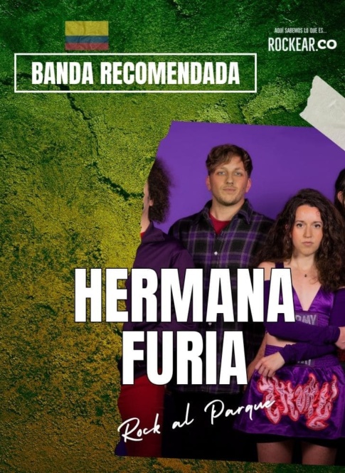 Notas Nacionales Bandas rock al parque Hermana Furia