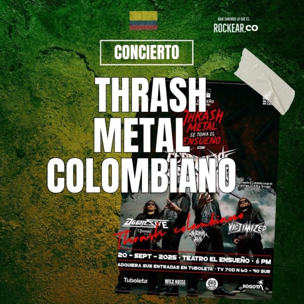 Notas Nacionales Concierto con lo Mejor del Thrash Metal Colombiano