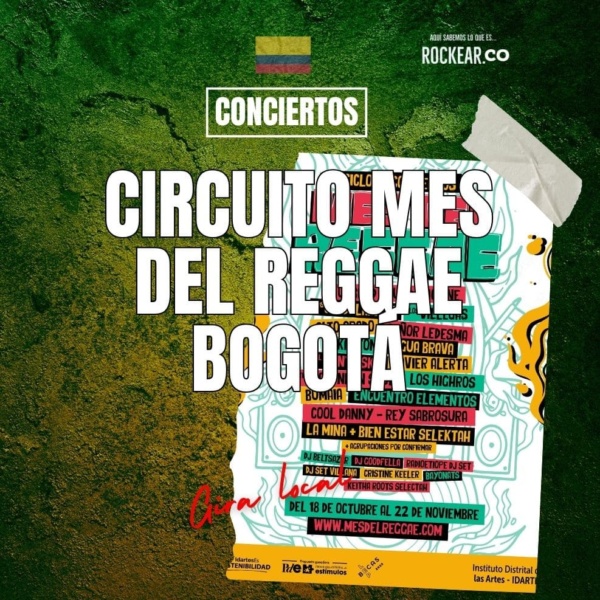 Notas Nacionales Bandas de Colombia Circuito Mes del Reggae Bogotá