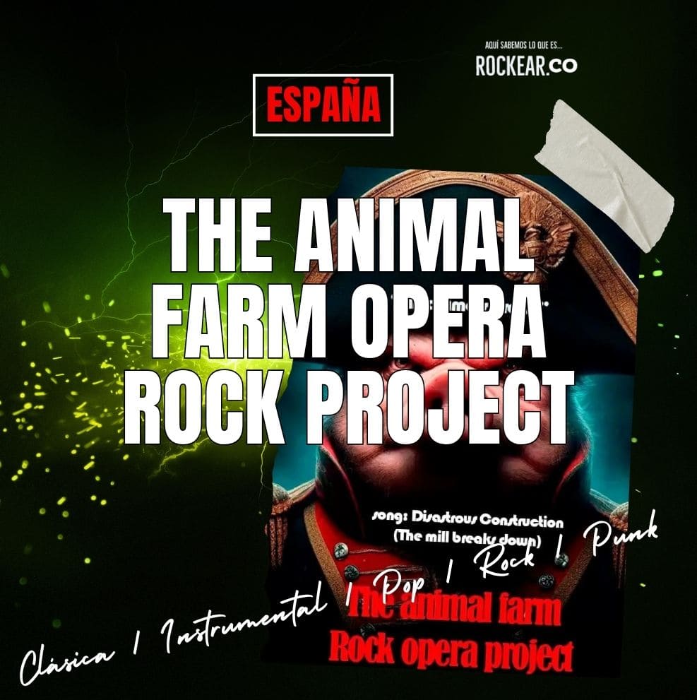 Nota Groover Music Banda The animal farm Opera Rock Project