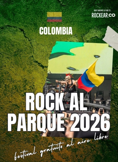 Notas Nacionales Bandas de Colombia Rock al Parque 2026