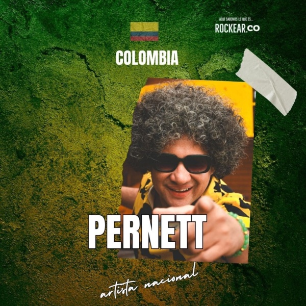Notas Nacionales artista de Colombia Pernett