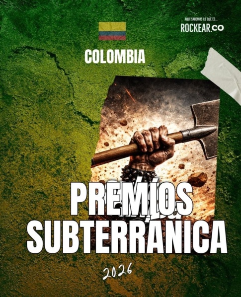 Notas Nacionales Artistas de Colombia Nominados XVII entrega de premios Subterránica 2026
